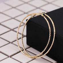 Load image into Gallery viewer, European and American simple earrings sweet temperament metal line love fashion earrings for Women and Girls Free Shipping