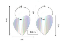 Load image into Gallery viewer, European and American simple earrings sweet temperament metal line love fashion earrings for Women and Girls Free Shipping