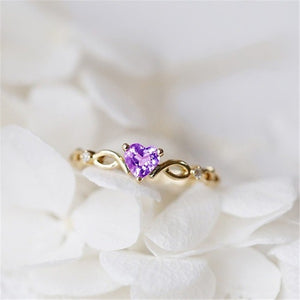 Japan And South Korea Rhinestone Rings For Women Silver Gold Rings Fresh Wedding Female Charm Knuckle Ring Crystal Jewelry