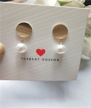Load image into Gallery viewer, European and American simple earrings sweet temperament metal line love fashion earrings for Women and Girls Free Shipping