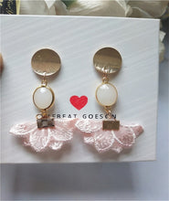 Load image into Gallery viewer, European and American simple earrings sweet temperament metal line love fashion earrings for Women and Girls Free Shipping