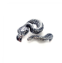 Load image into Gallery viewer, Ring For Men Girls Women Adjustable Gold Silver Black Snake Ferocious Animal Retro Punk Exaggerated Sphinx Egyptian Pharaoh