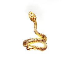 Load image into Gallery viewer, Ring For Men Girls Women Adjustable Gold Silver Black Snake Ferocious Animal Retro Punk Exaggerated Sphinx Egyptian Pharaoh
